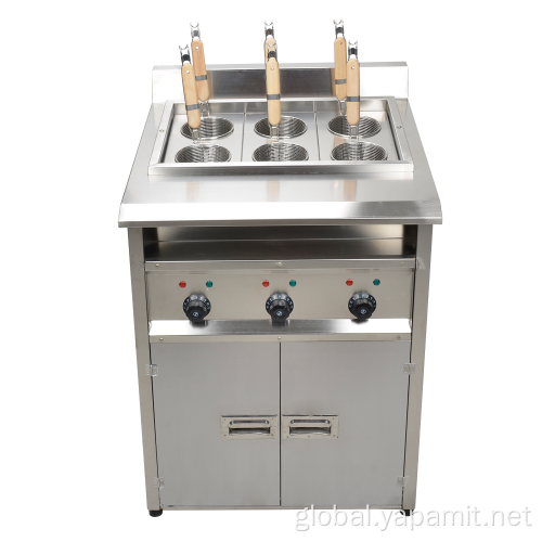 Indoor Berbecue Grill Six Basket Electric Pasta Cabinet Supplier